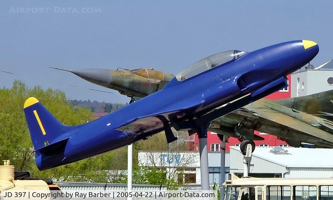 JD 397, Lockheed T-33A Shooting Star C/N 580-1678, Lockheed T-33A Shooting Star [580-1758] Sinsheim~D 22/04/2005