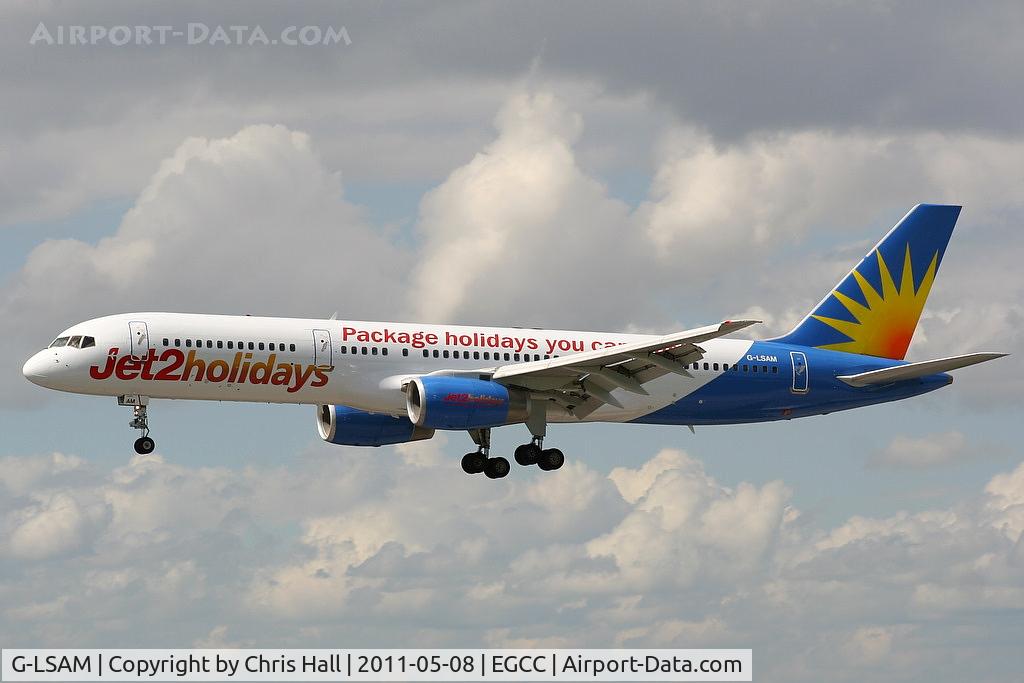 G-LSAM, 1992 Boeing 757-204 C/N 26966, Jet2 Holidays