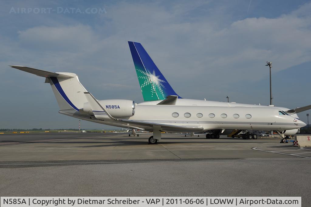 N585A, 2006 Gulfstream Aerospace GV-SP (G550) C/N 5110, Aramco Gulfstream 5