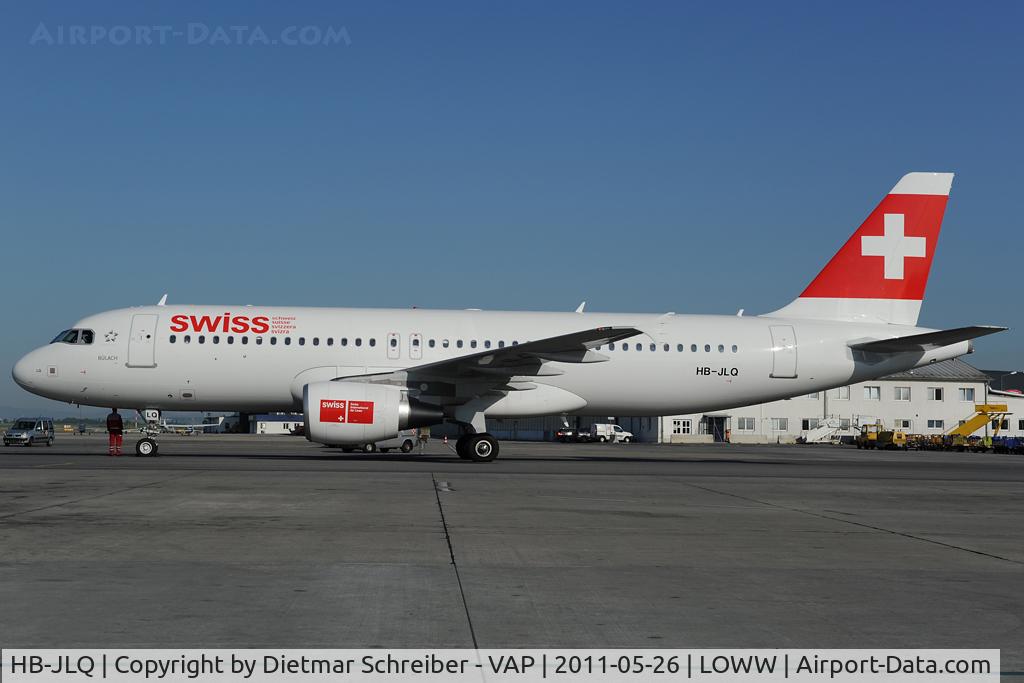 HB-JLQ, 2011 Airbus A320-214 C/N 4673, Swiss Airbus 320