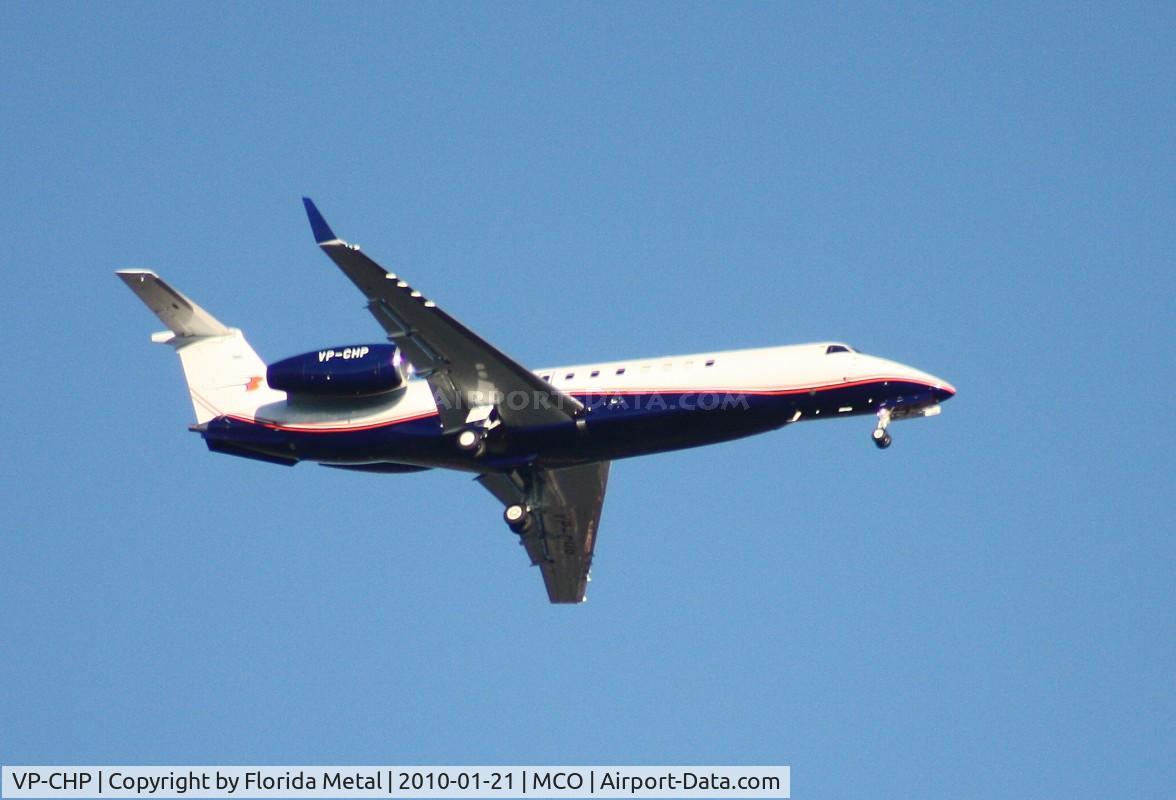 VP-CHP, 2004 Embraer EMB-135BJ Legacy C/N 14500802, Legacy