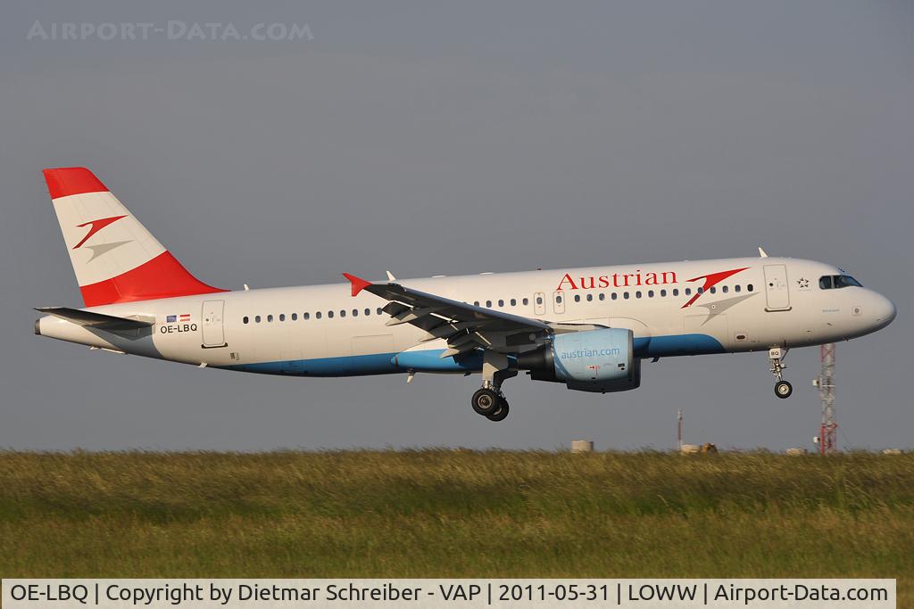 OE-LBQ, 1999 Airbus A320-214 C/N 1137, Austrian Airlines Airbus 320
