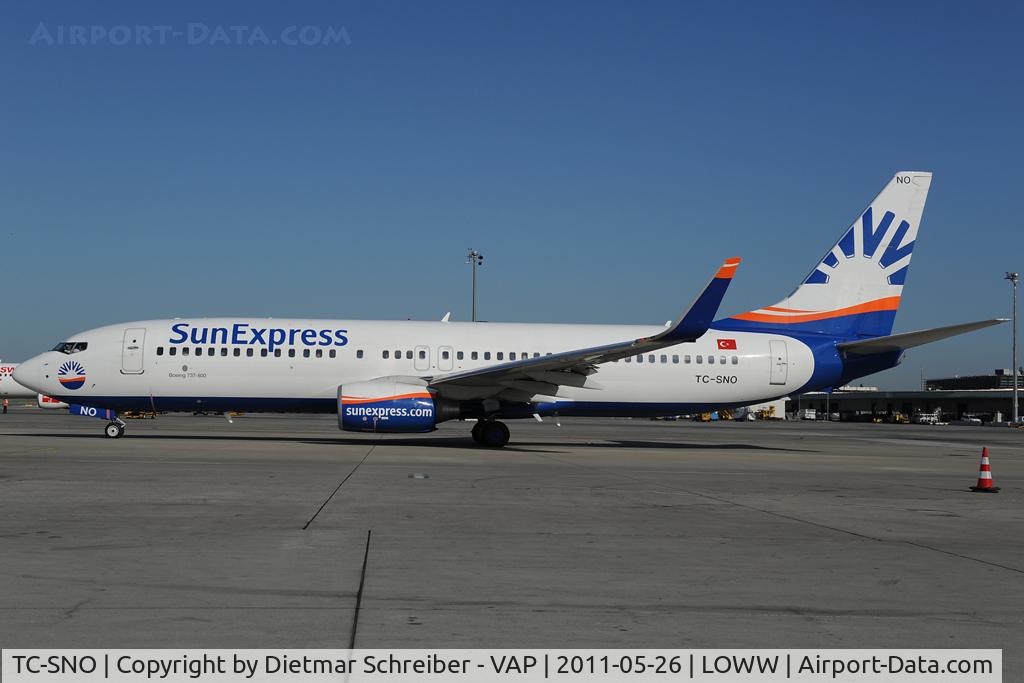 TC-SNO, 2010 Boeing 737-8HC C/N 40776, Sun Express Boeing 737-800