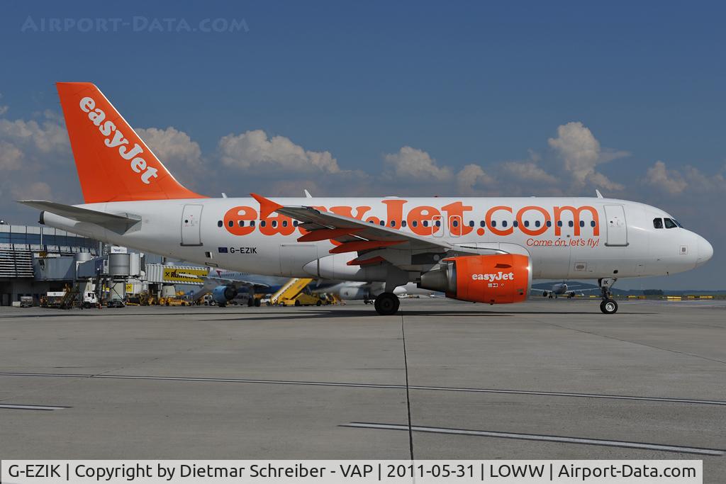 G-EZIK, 2005 Airbus A319-111 C/N 2481, Easyjet Airbus 319
