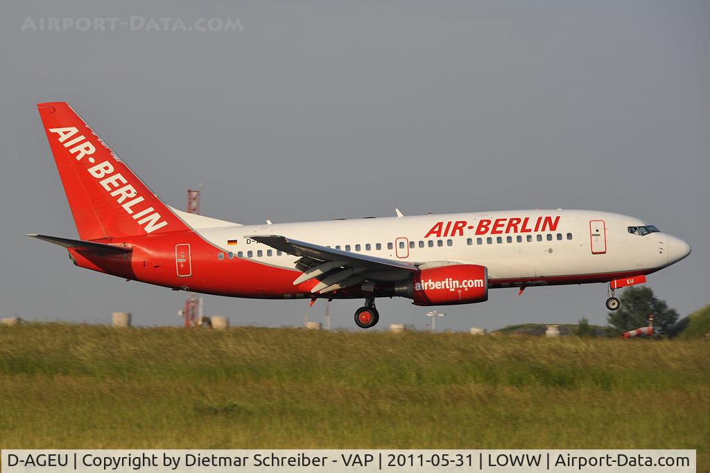 D-AGEU, 1998 Boeing 737-75B C/N 28104, Air Berlin Boeing 737-700