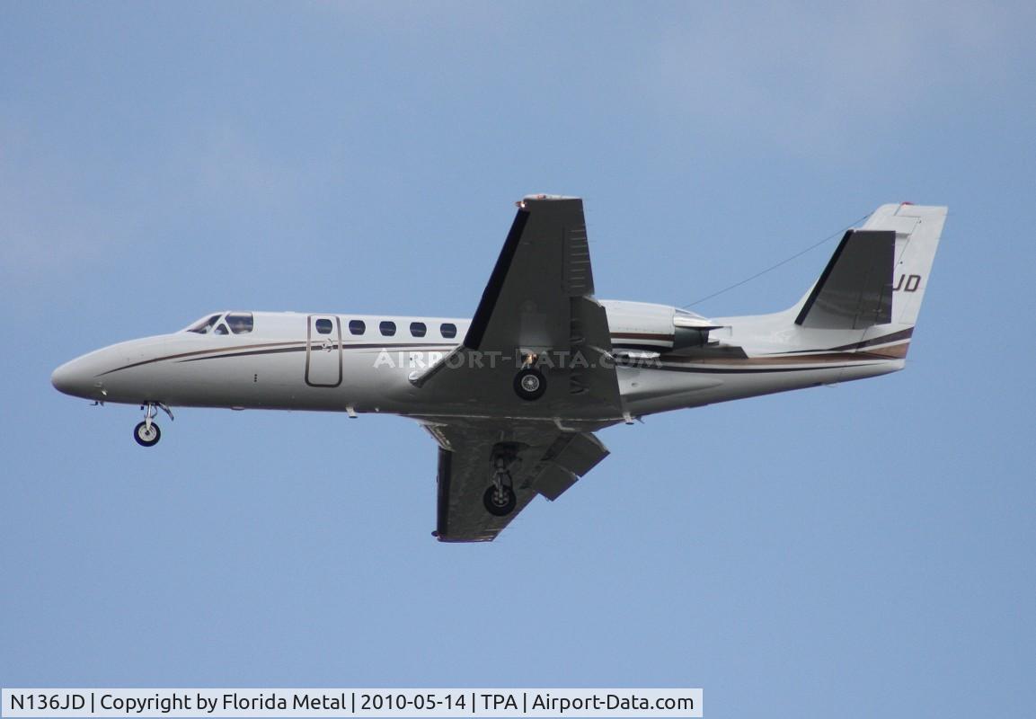 N136JD, 1995 Cessna 560 Citation Ultra C/N 560-0293, Cessna 560
