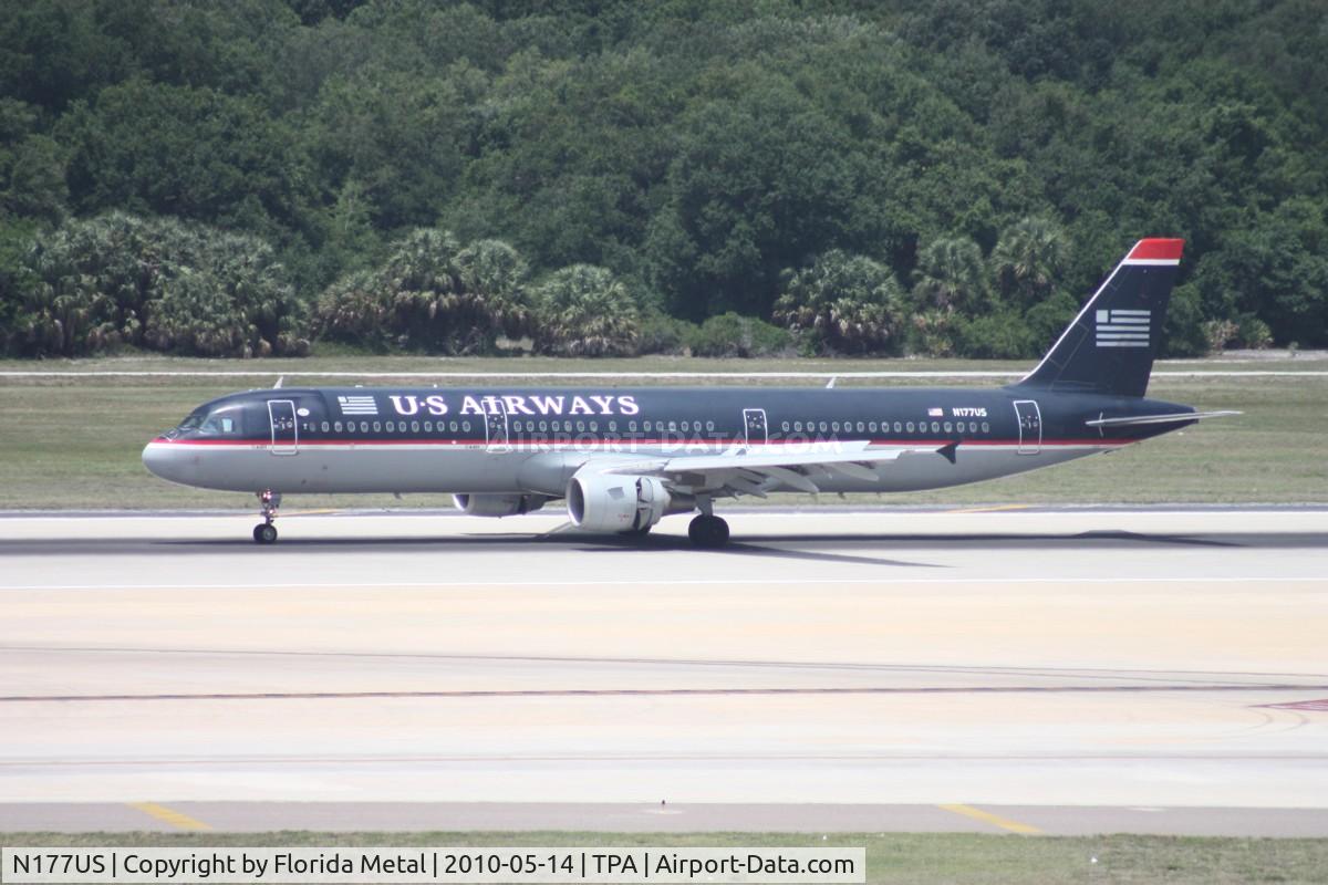 N177US, 2001 Airbus A321-211 C/N 1517, US Airways A321
