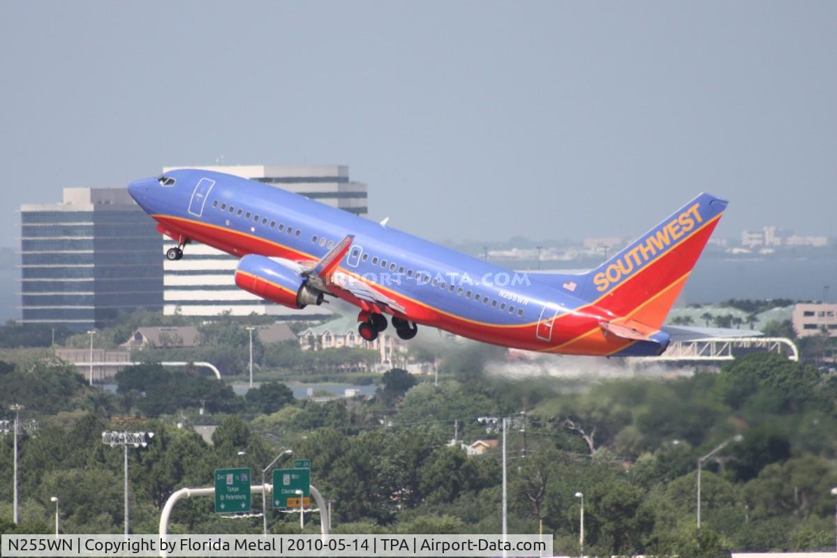 N255WN, 2006 Boeing 737-7H4 C/N 32513, Southwest 737