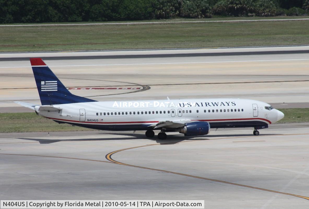 N404US, 1989 Boeing 737-401 C/N 23886, US Airways 737-400