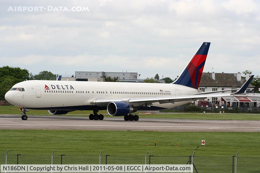 N186DN, 1995 Boeing 767-332 C/N 27962, Delta Airlines