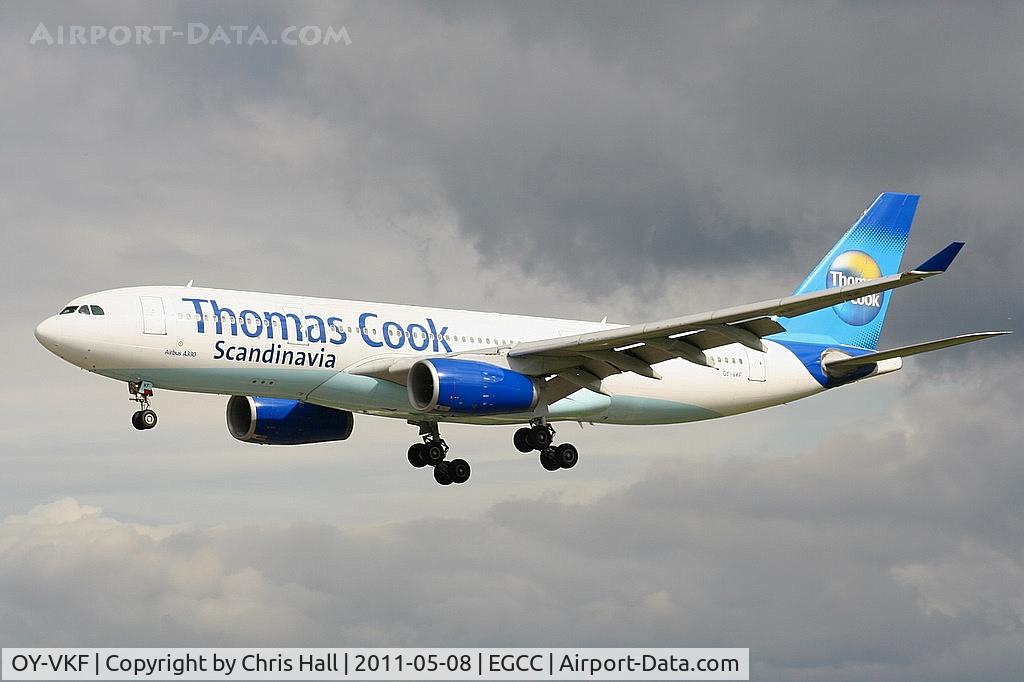 OY-VKF, 1999 Airbus A330-243 C/N 309, Thomas Cook Airlines Scandinavia