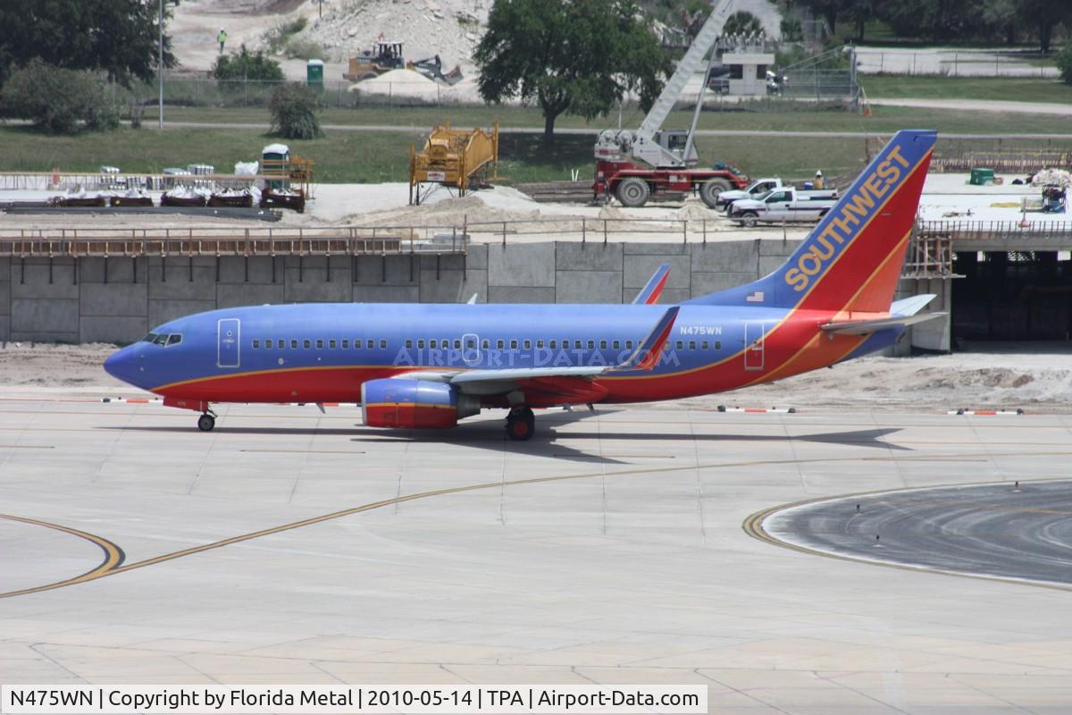 N475WN, 2004 Boeing 737-7H4 C/N 32474, Southwest 737