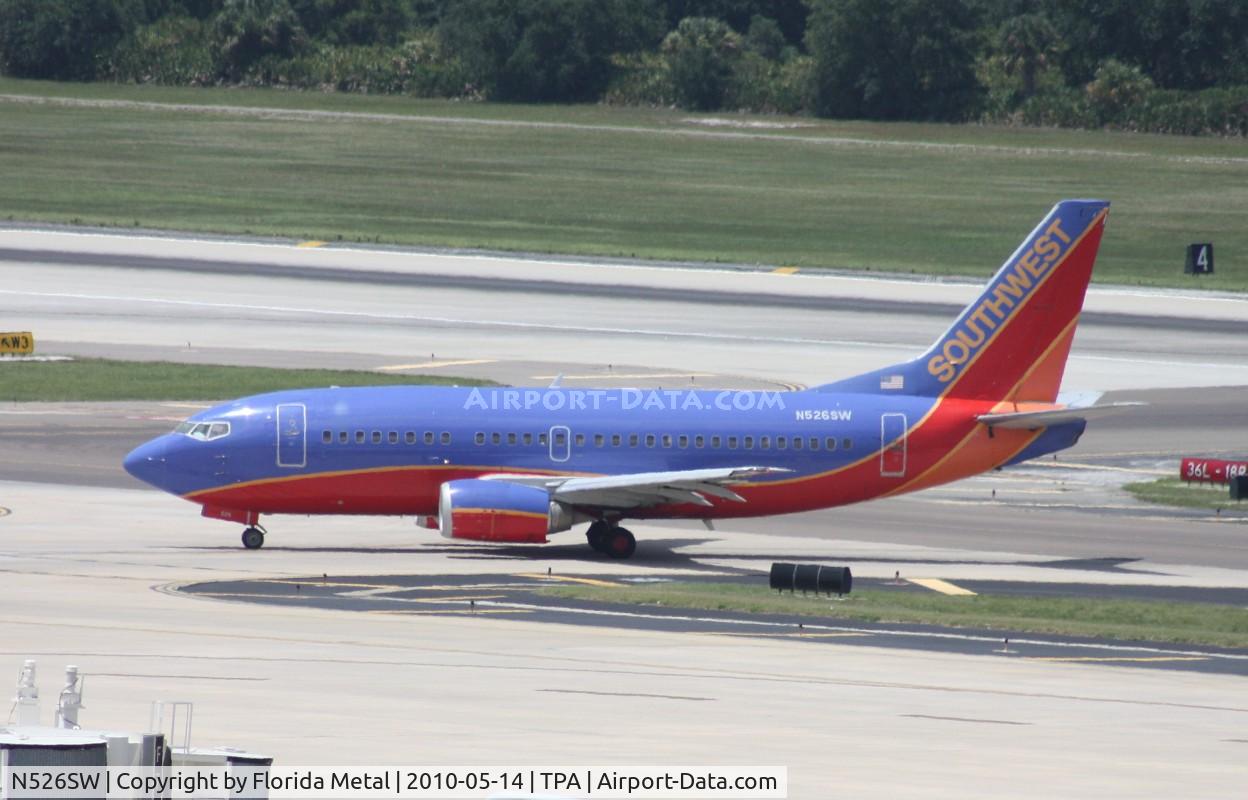 N526SW, 1992 Boeing 737-5H4 C/N 26568, Southwest 737-500