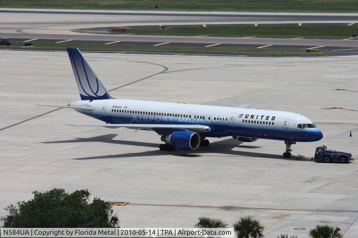 N584UA, 1993 Boeing 757-222 C/N 26706, United 757