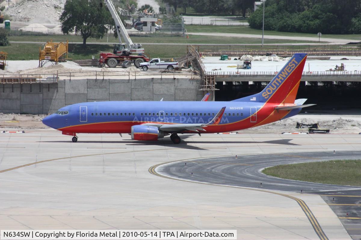 N634SW, 1996 Boeing 737-3H4 C/N 27937, Southwest 737