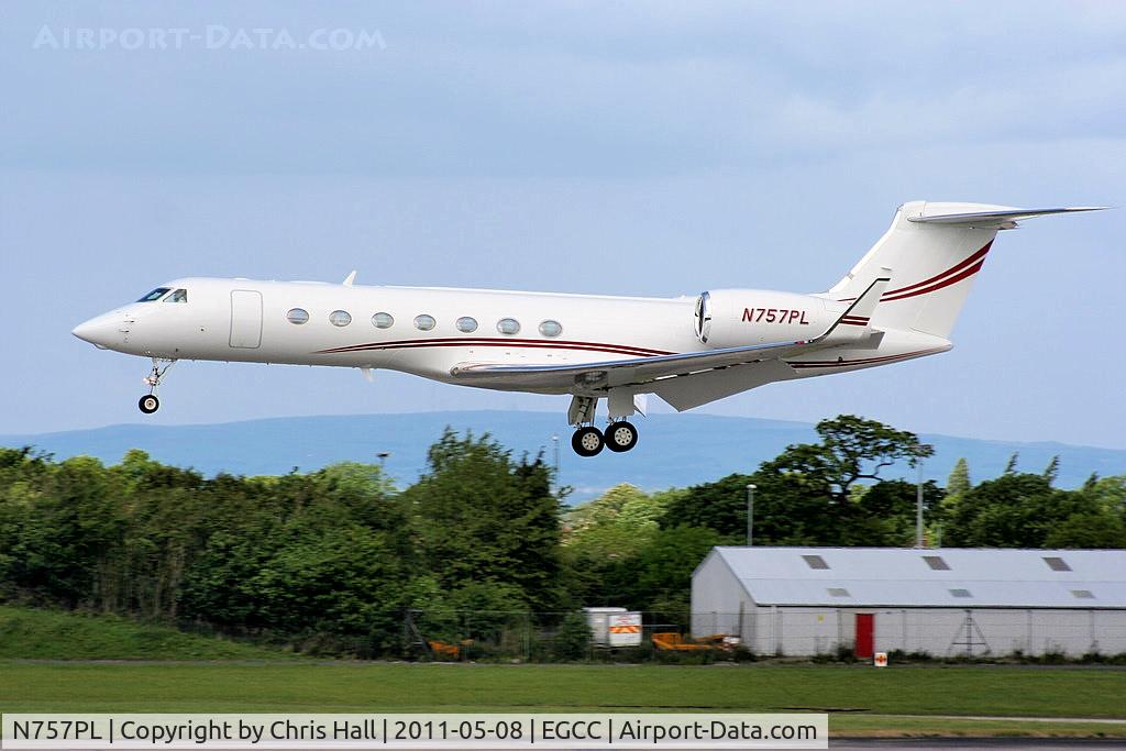 N757PL, 2009 Gulfstream Aerospace GV-SP (G550) C/N 5249, Privately operated