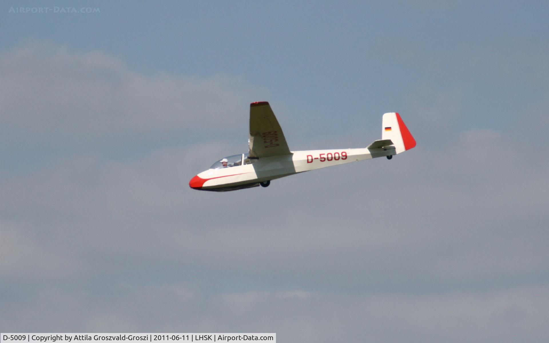 D-5009, 1965 Schleicher Ka-7 Rhonadler C/N 1239, Siofok-Kiliti Airport, Hungary