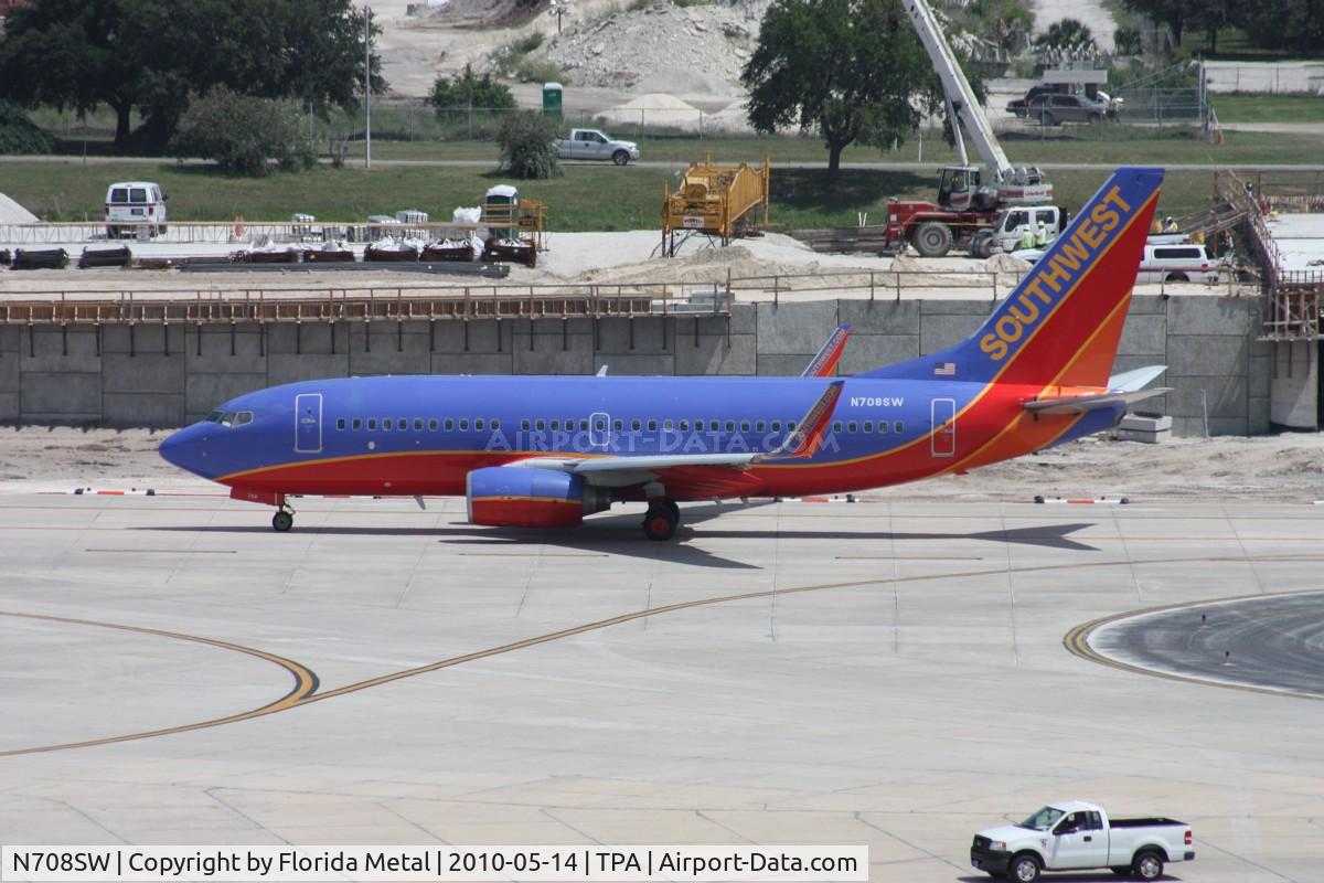 N708SW, 1998 Boeing 737-7H4 C/N 27842, Southwest 737
