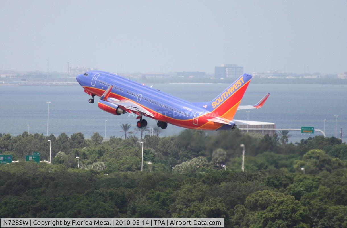 N728SW, 1999 Boeing 737-7H4 C/N 27860, Southwest 737