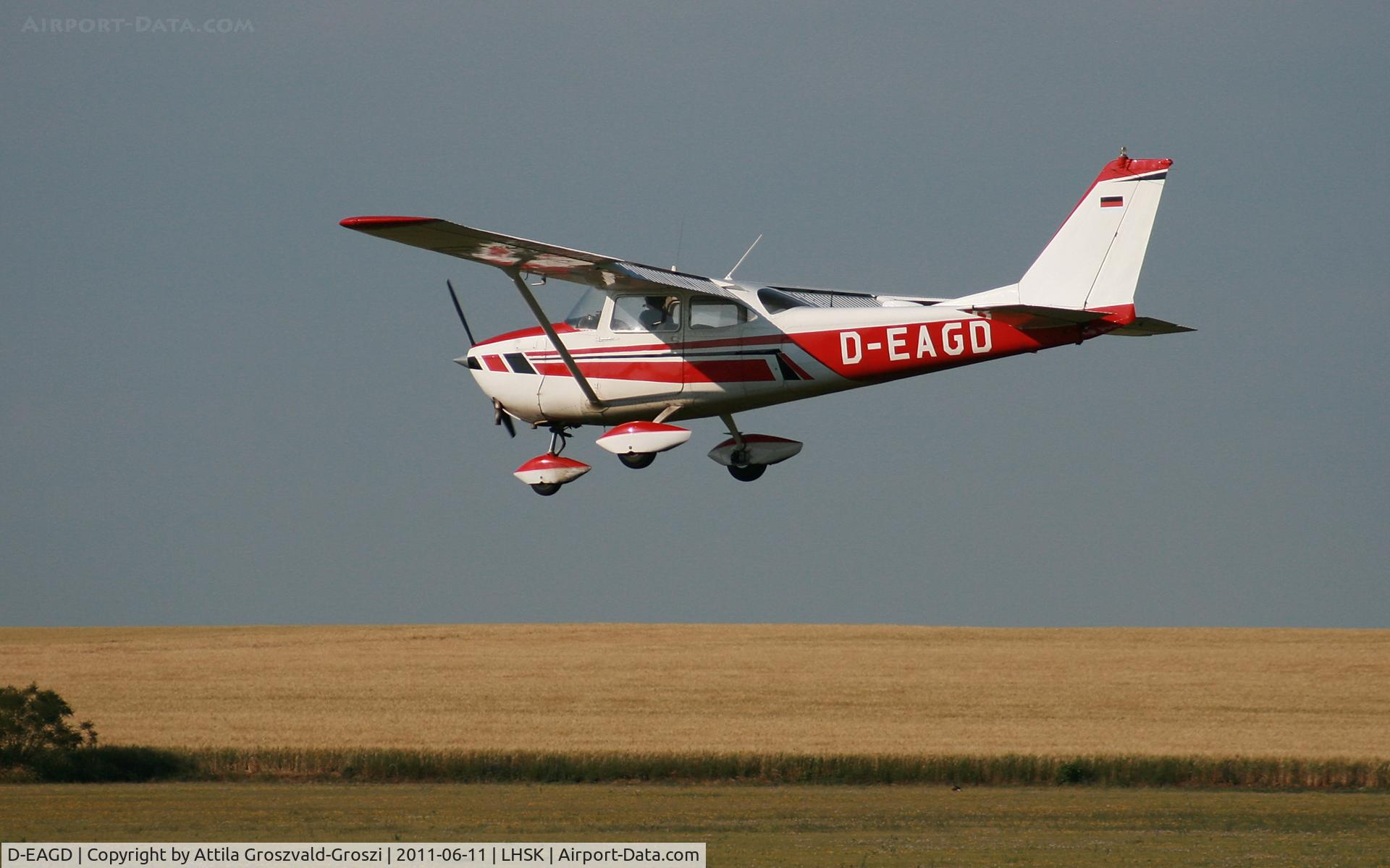 D-EAGD, 1963 Cessna 172D C/N 17250108, Siofok-Kiliti Airport, Hungary