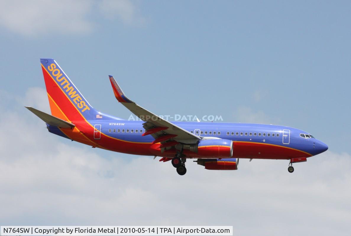 N764SW, 2000 Boeing 737-7H4 C/N 27878, Southwest 737
