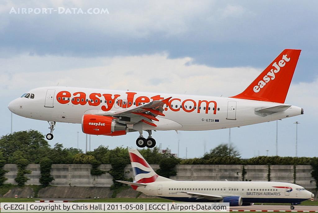 G-EZGI, 2011 Airbus A319-111 C/N 4693, easyJet