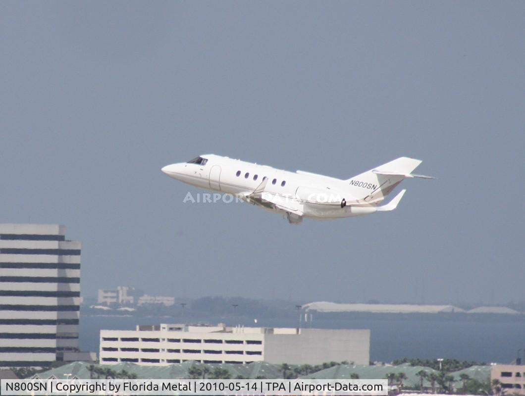 N800SN, 1985 British Aerospace BAe.125 Series 800A C/N 258043, Hawker 800