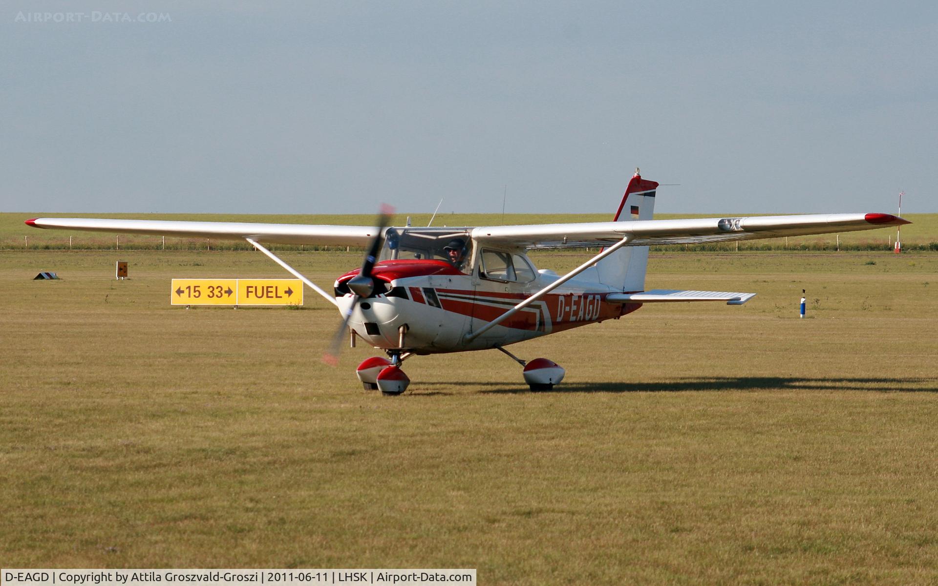 D-EAGD, 1963 Cessna 172D C/N 17250108, Siofok-Kiliti Airport, Hungary