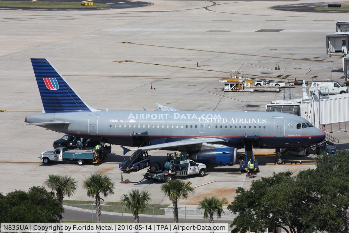 N835UA, 2001 Airbus A319-131 C/N 1426, United A319