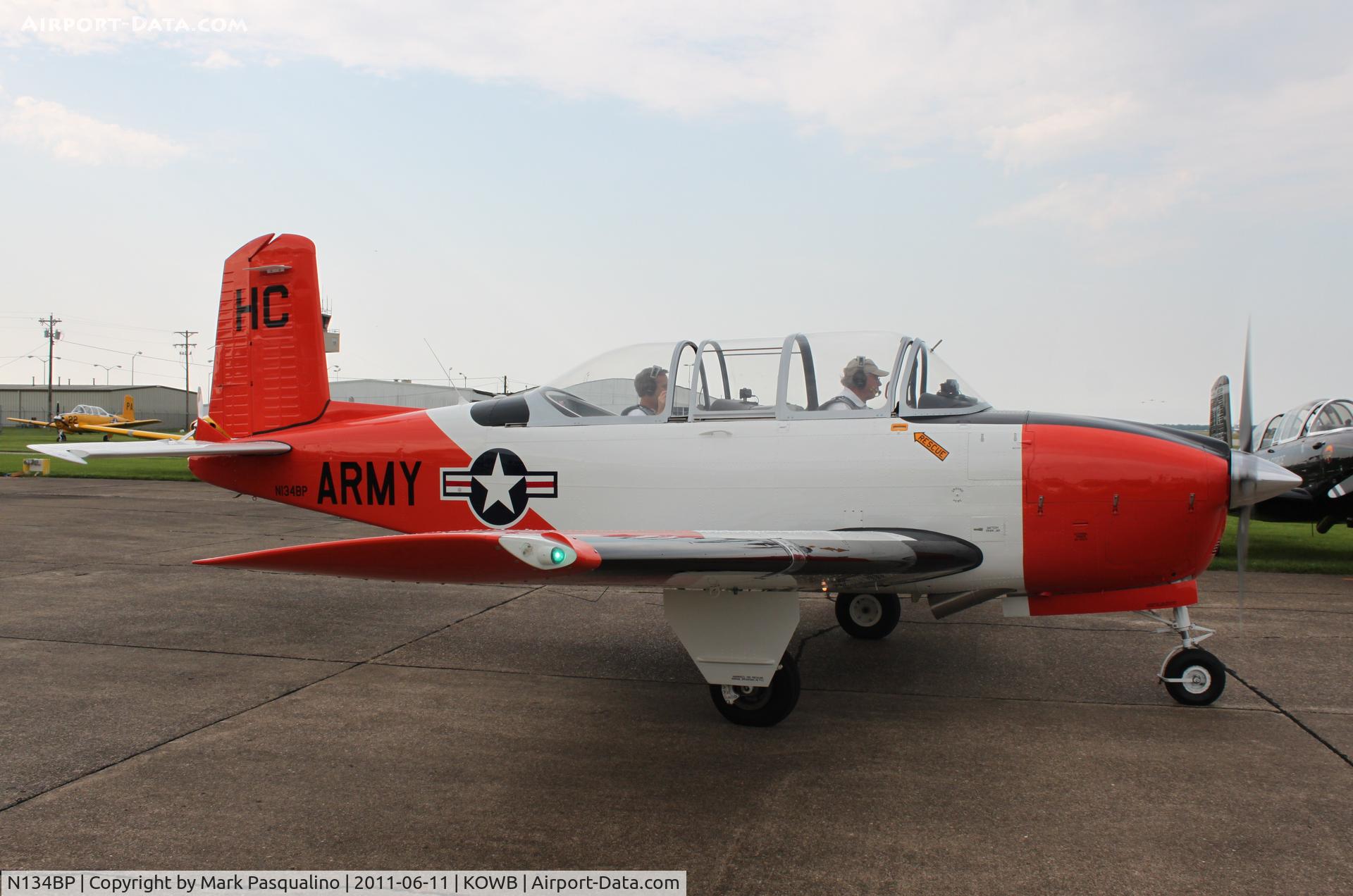 N134BP, Beech (CCF) T-34A (A45) Mentor C/N CCF34-69, Beech T-34A