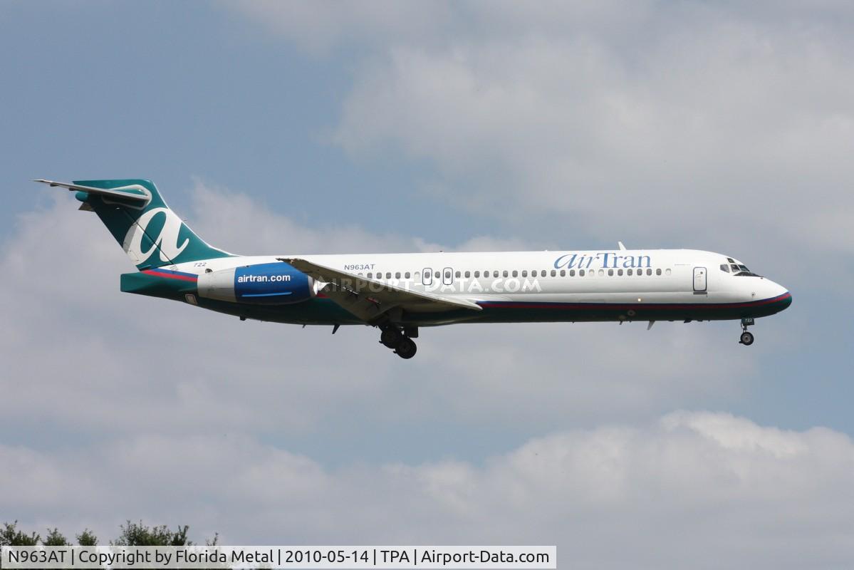 N963AT, 2001 Boeing 717-200 C/N 55024, Air Tran