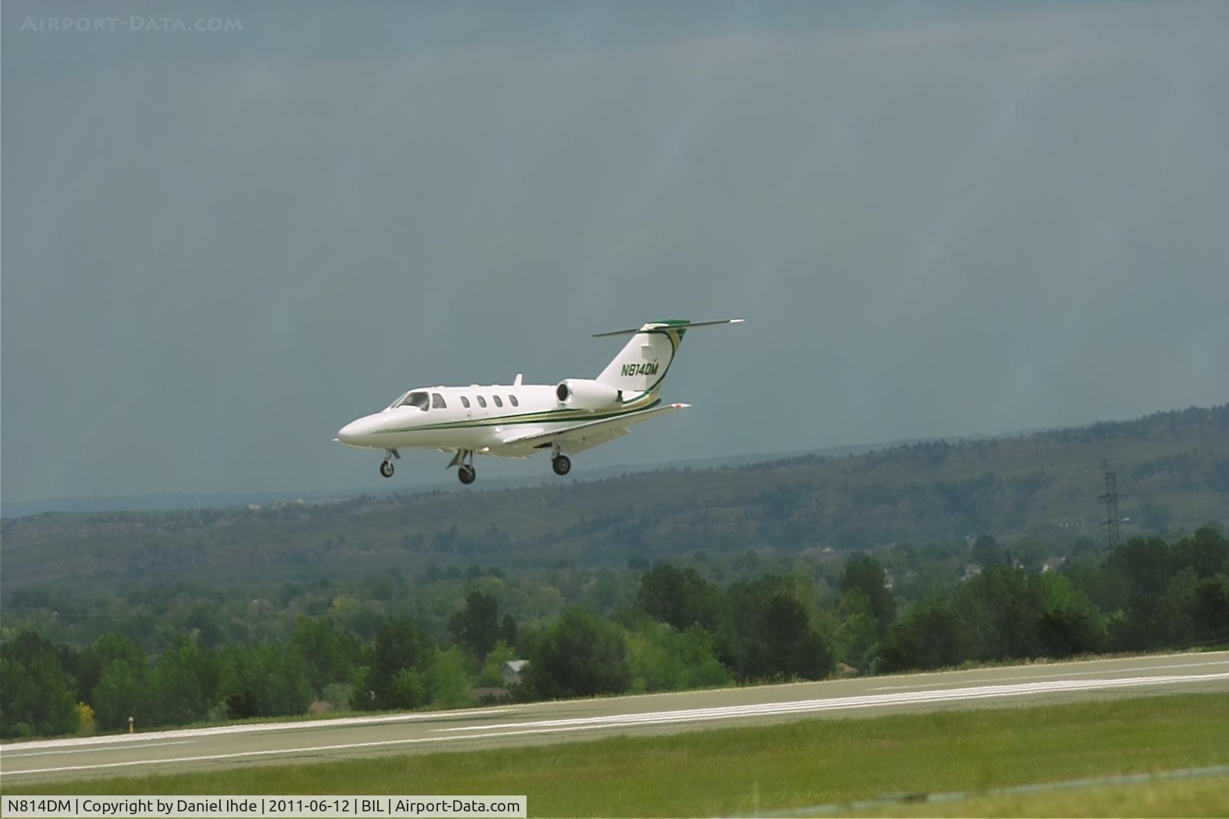 N814DM, 2000 Cessna 525 C/N 525-0376, Cessna Citation @ BIL