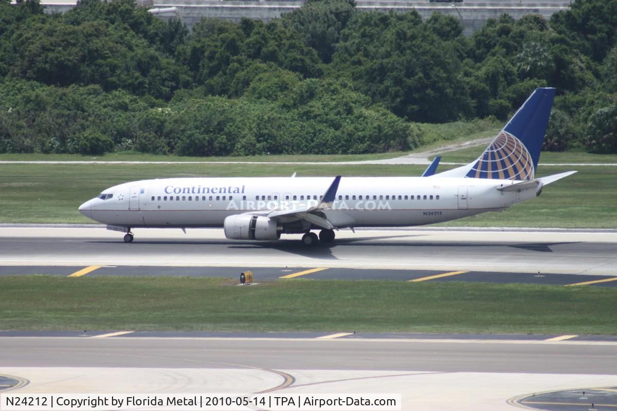 N24212, 1998 Boeing 737-824 C/N 28772, Continental 737