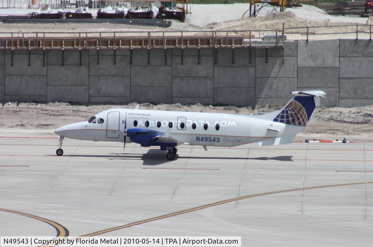 N49543, 1995 Beech 1900D C/N UE-181, Continental Connection B1900D