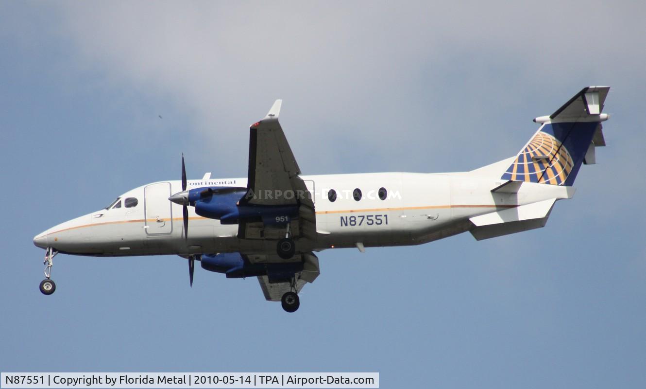 N87551, 1996 Beech 1900D C/N UE-206, Continental Connection