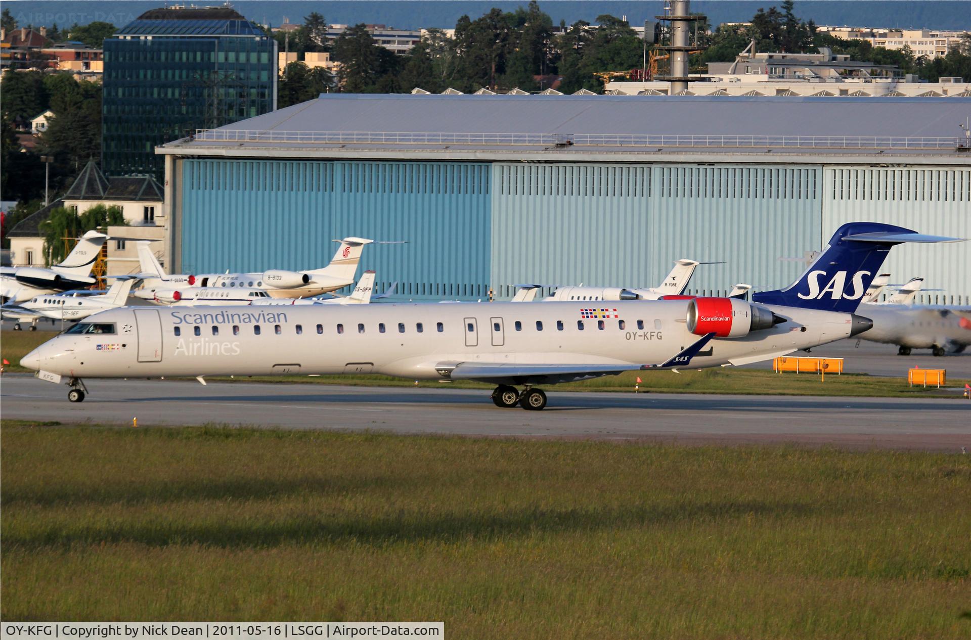 OY-KFG, 2009 Bombardier CRJ-900ER (CL-600-2D24) C/N 15237, LSGG/GVA
