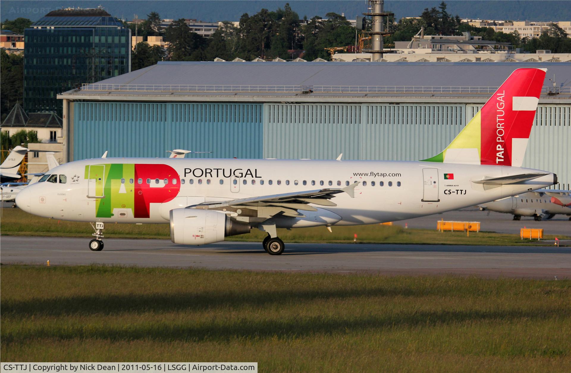 CS-TTJ, 1999 Airbus A319-111 C/N 979, LSGG/GVA