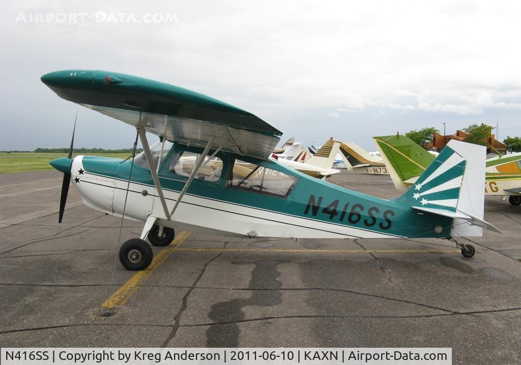 N416SS, 1974 Bellanca 7GCBC C/N 721-74, Bellanca 7GCBC Citabria on the line.