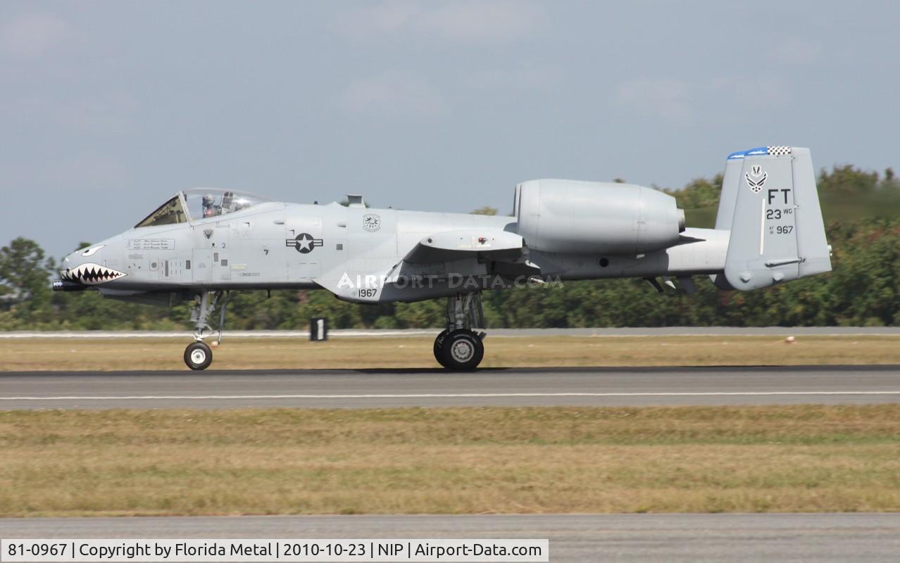 81-0967, 1981 Fairchild Republic A-10C Thunderbolt II C/N A10-0662, A-10A