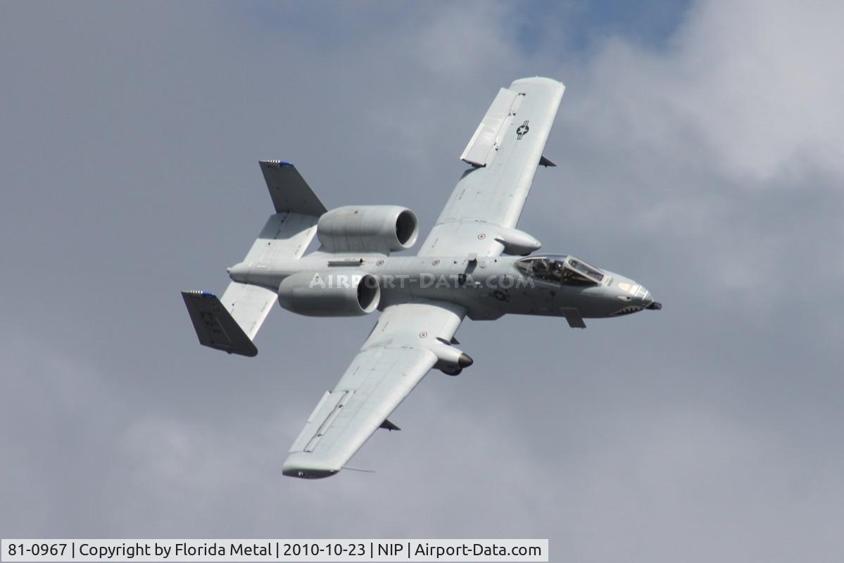 81-0967, 1981 Fairchild Republic A-10C Thunderbolt II C/N A10-0662, A-10A