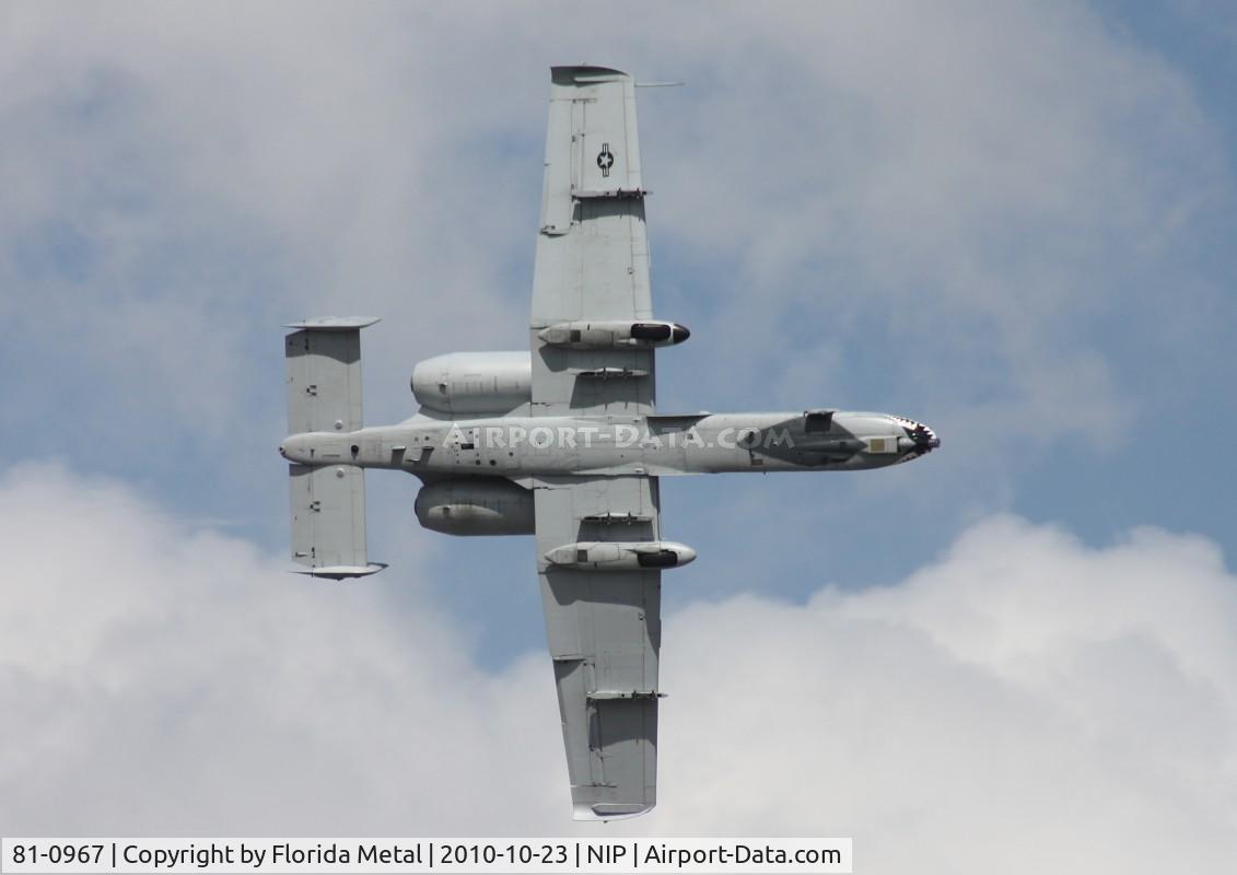 81-0967, 1981 Fairchild Republic A-10C Thunderbolt II C/N A10-0662, A-10A