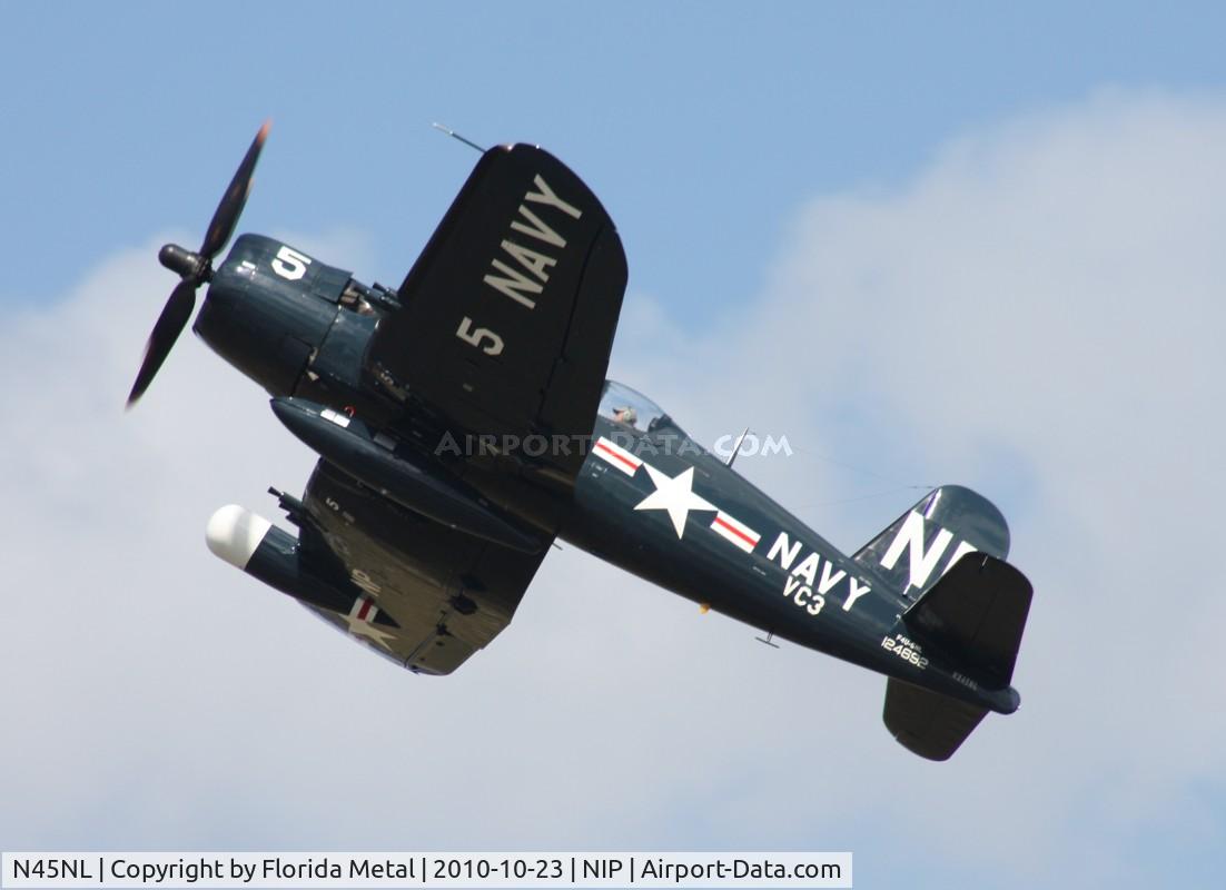 N45NL, 1951 Vought F4U-5NL Corsair C/N 124692, F4U Corsair