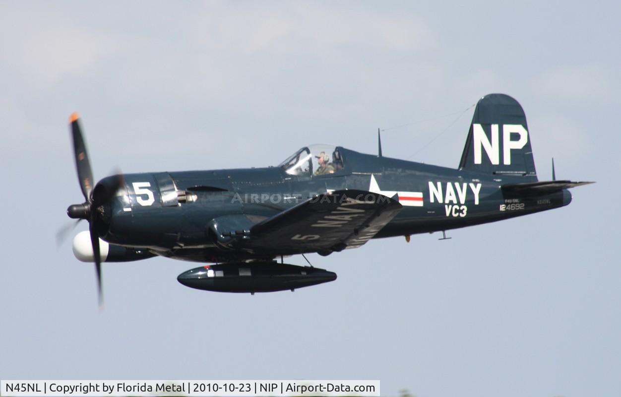 N45NL, 1951 Vought F4U-5NL Corsair C/N 124692, F4U Corsair
