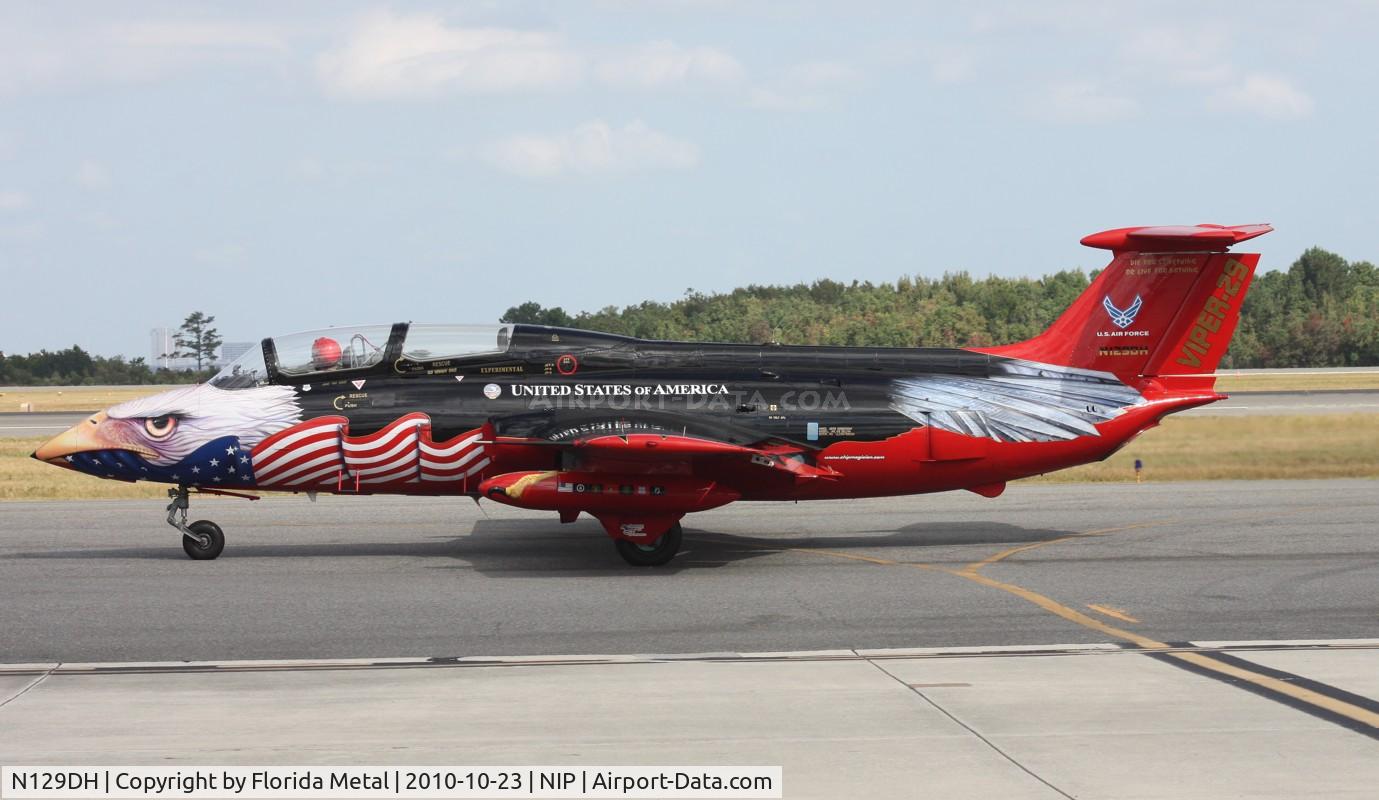 N129DH, 1965 Aero L-29 Delfin C/N 591324, Red Star