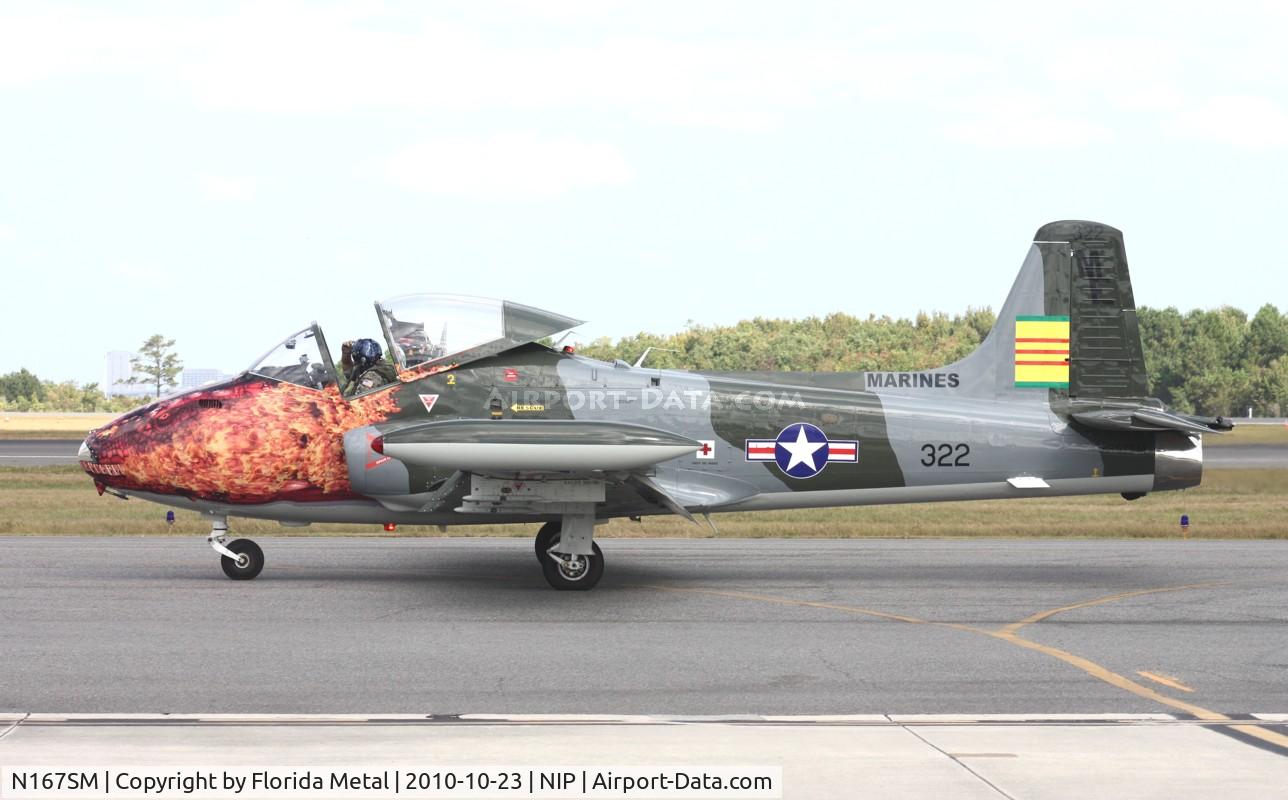 N167SM, 1969 BAC 167 Strikemaster C/N EEP/JP/165, This aircraft crashed earlier 2011 in the Hudson River killing a different pilot than the one flying at this show.