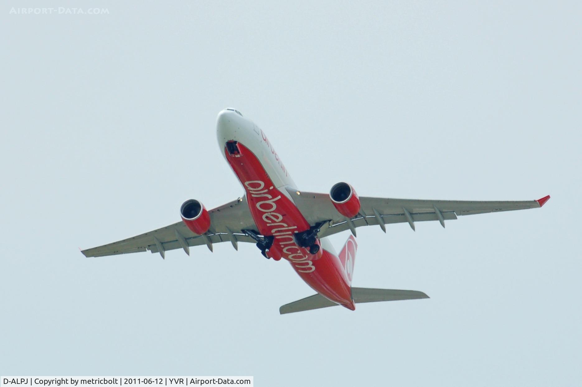 D-ALPJ, 2008 Airbus A330-223 C/N 0911, Departure for Dusseldorf
