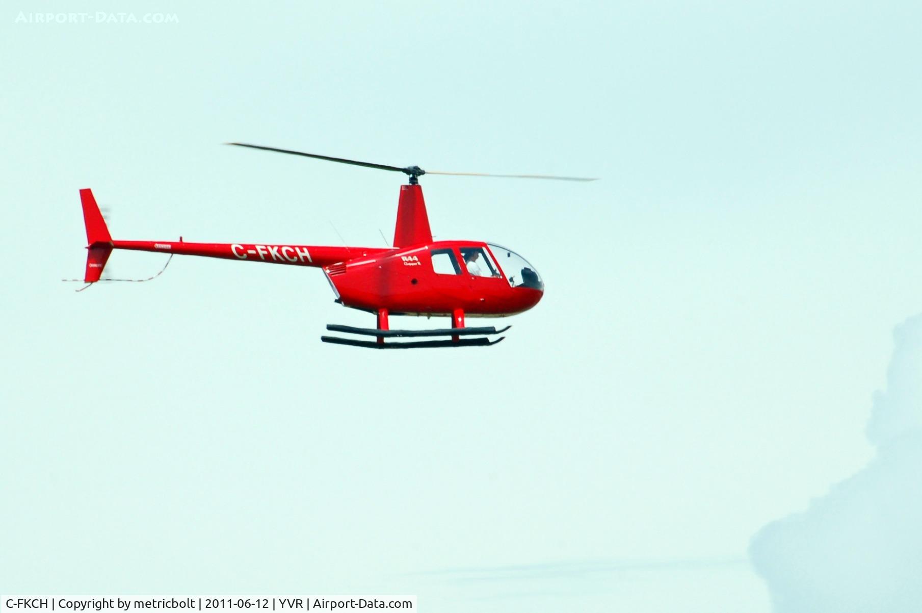 C-FKCH, 2006 Robinson R44 II C/N 11529, at YVR