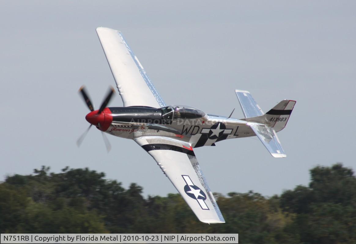 N751RB, 1944 North American P-51D Mustang C/N 44-13903JP, Glamorous Gal flown by Dale Snodgrass