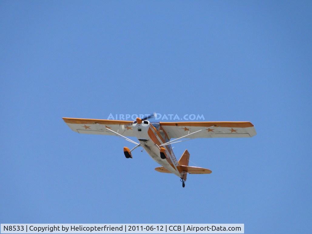 N8533, 1973 Bellanca 7ECA Citabria C/N 928-73, Airbourne and climbing out