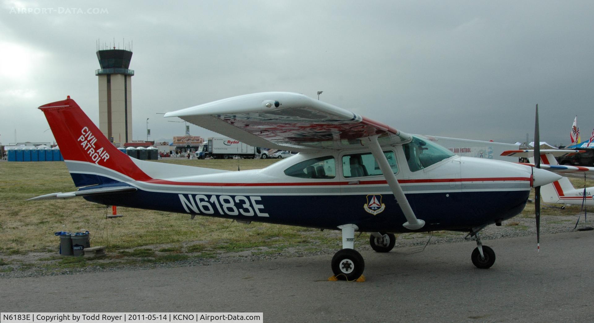 N6183E, 1983 Cessna 182R Skylane C/N 18268351, Chino Airshow 2011